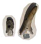 Axe and adze with coupler. Mesolithic. Site on the Dubna river.