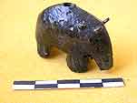 Bronze pendant-bear. Finno-Ugric culture. Radonezh. 7th century.