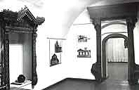 Fig. 19. 5th hall of an exhibition the Architectural carving of Sergiev Posad, 1982.  