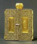 Reliquary. Apostles St.Peter and St.Paul. 1463. The Trinity Monastery  (?).