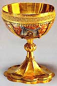 Chalice. 1449. Work of Ivan Fomin. Donated by Grand Prince Vassili II.