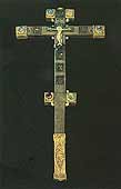 Communion cross. Second half of the 15th century. Obverse 