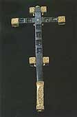 Communion cross. Second half of the 15th century. Reverse