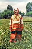 Female celebratory costume. Late 19th – early 20th century. Penza province