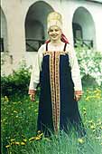 Maiden celebratory costume. Late 19th – early 20th century.  Arkhangelsk province.