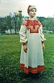 Female wedding costume. Late 19th - early 20th century. Tver province.