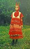 Female wedding costume. 1920th. Tambov province