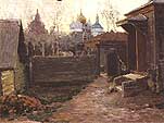 Sokolov V.I. Spring twilight. 1910. Canvas, oil.