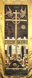 Покров. Крест на Голгофе. 1557 г.