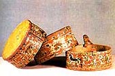 Nabirukhi (baskets) for berries. 19th century. Arkhangel Region