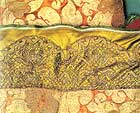 Фелонь (фрагмент). Золото-серебряный кружевной край. Конец XVII в. Вложена в Троице-Сергиев монастырь в 1700 г боярином А.С.Шеином.