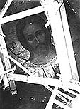Restoration of the cupola of the  Trinity Cathedral. 1946