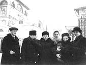 1950s.Nikolayeva T.V. (second from the right) and the museum workers. 