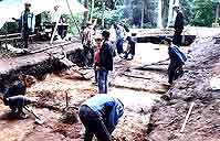 Excavations of Kikino hillfort. 1986.
