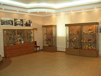 The room of the exhibition “Museum of  Russian Matryoshka”