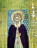 Pall.  St. Sergius of Radonezh. 1420s